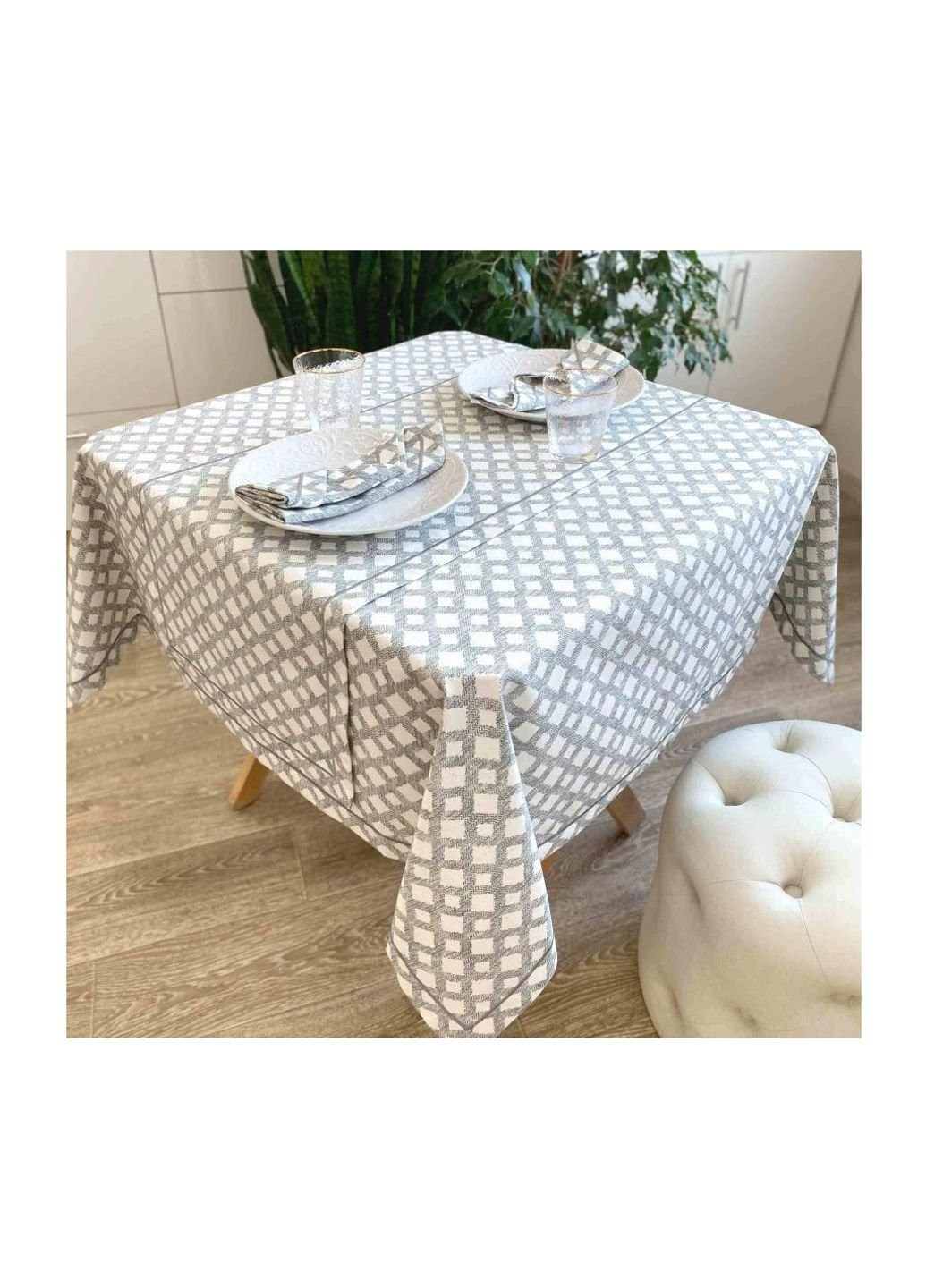 Скатерть Avantime Лофт Серый 220х132 см (17295) Прованс (254011562)