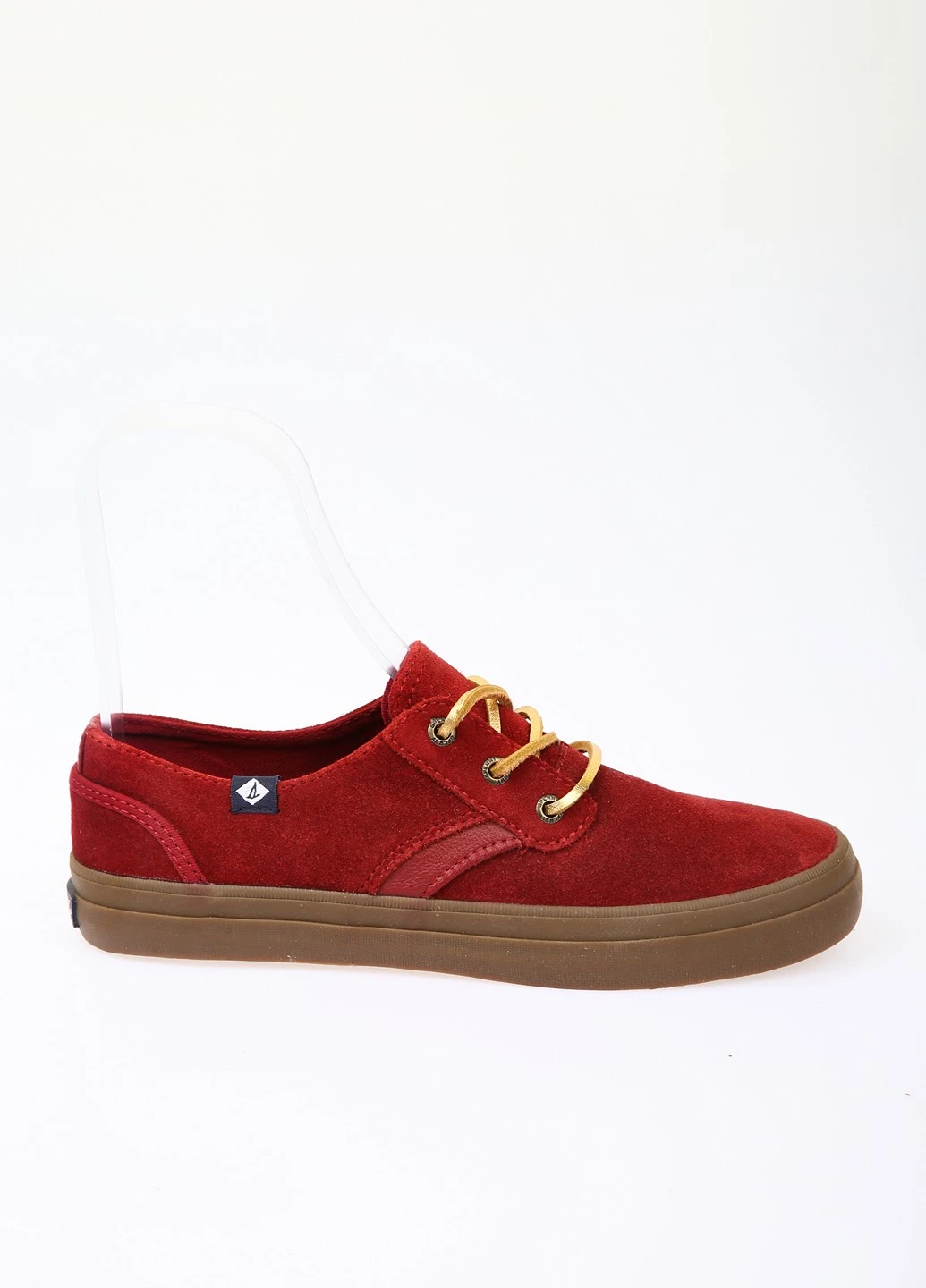 Бордовые кеды Sperry