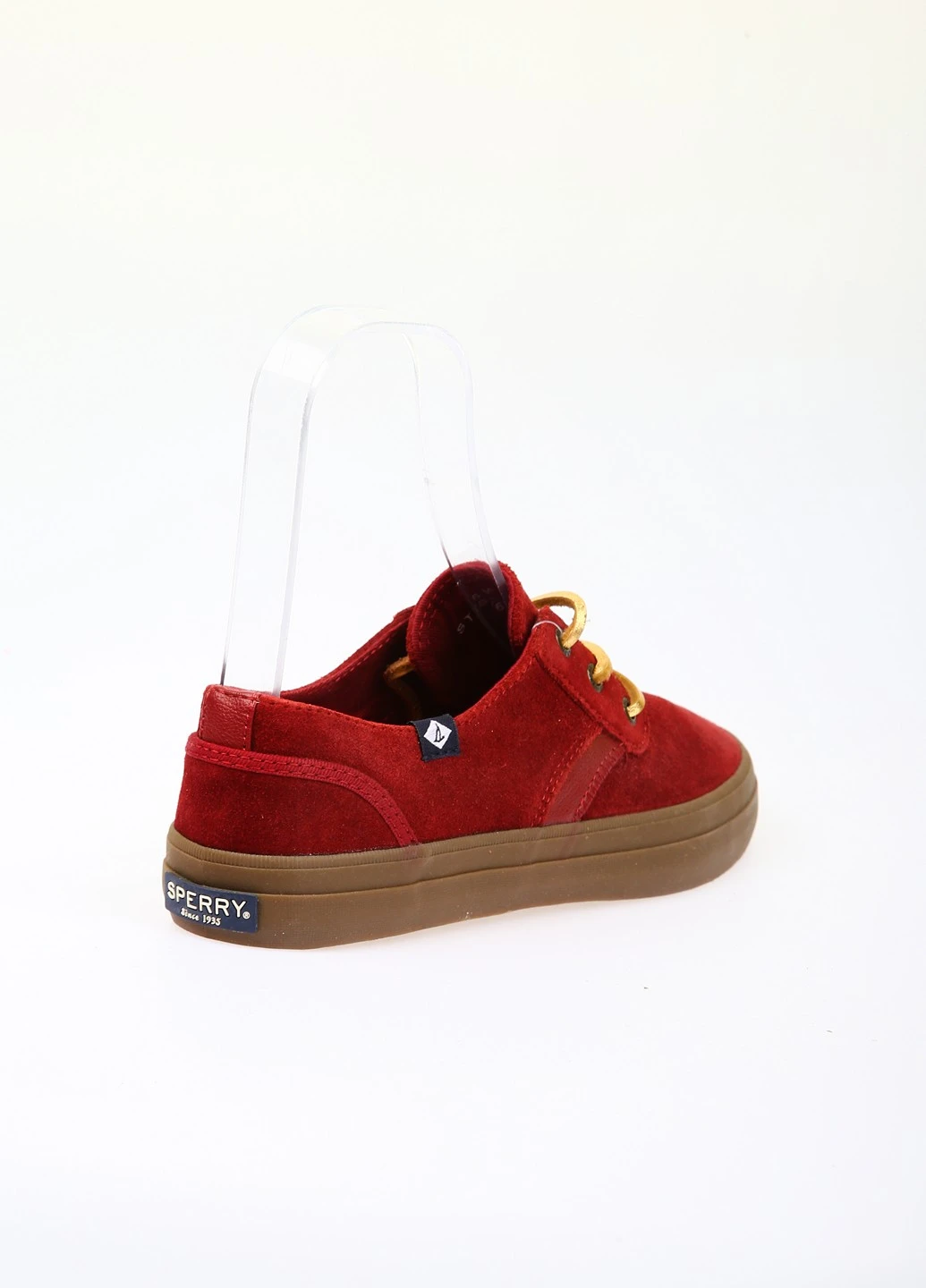 Бордовые кеды Sperry