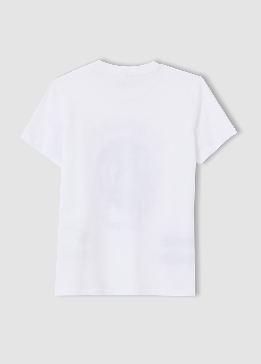 Білий літній комплект (футболка, шорти) DeFacto