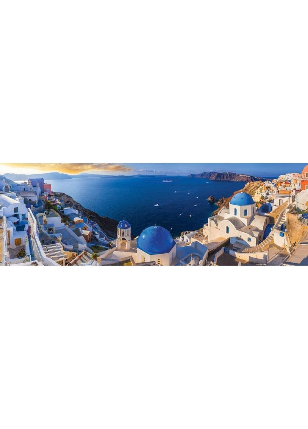 Пазл Санторини, Греция, 1000 элементов панорамный (6010-5300) Eurographics (249984663)
