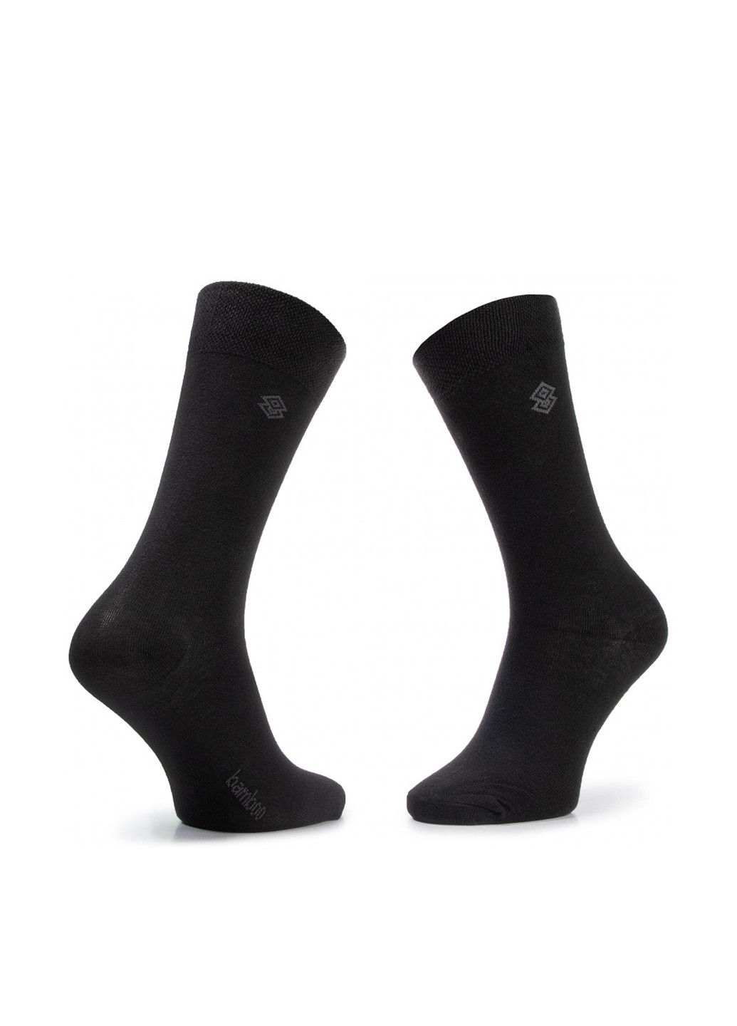 Шкарпетки чоловічі SKARPETA  BAMBOO 42-44 Lasocki SKARPETA BAMBOO 42-44 однотонные чёрные повседневные