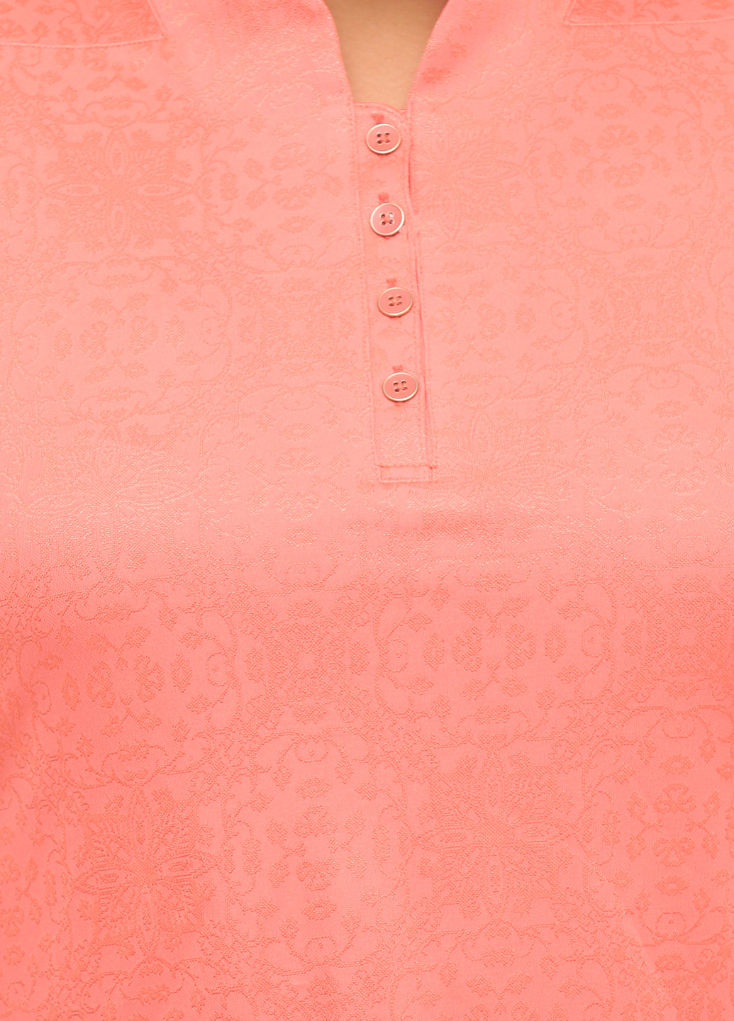 Оранжевая женская футболка-поло Greg Norman с цветочным принтом