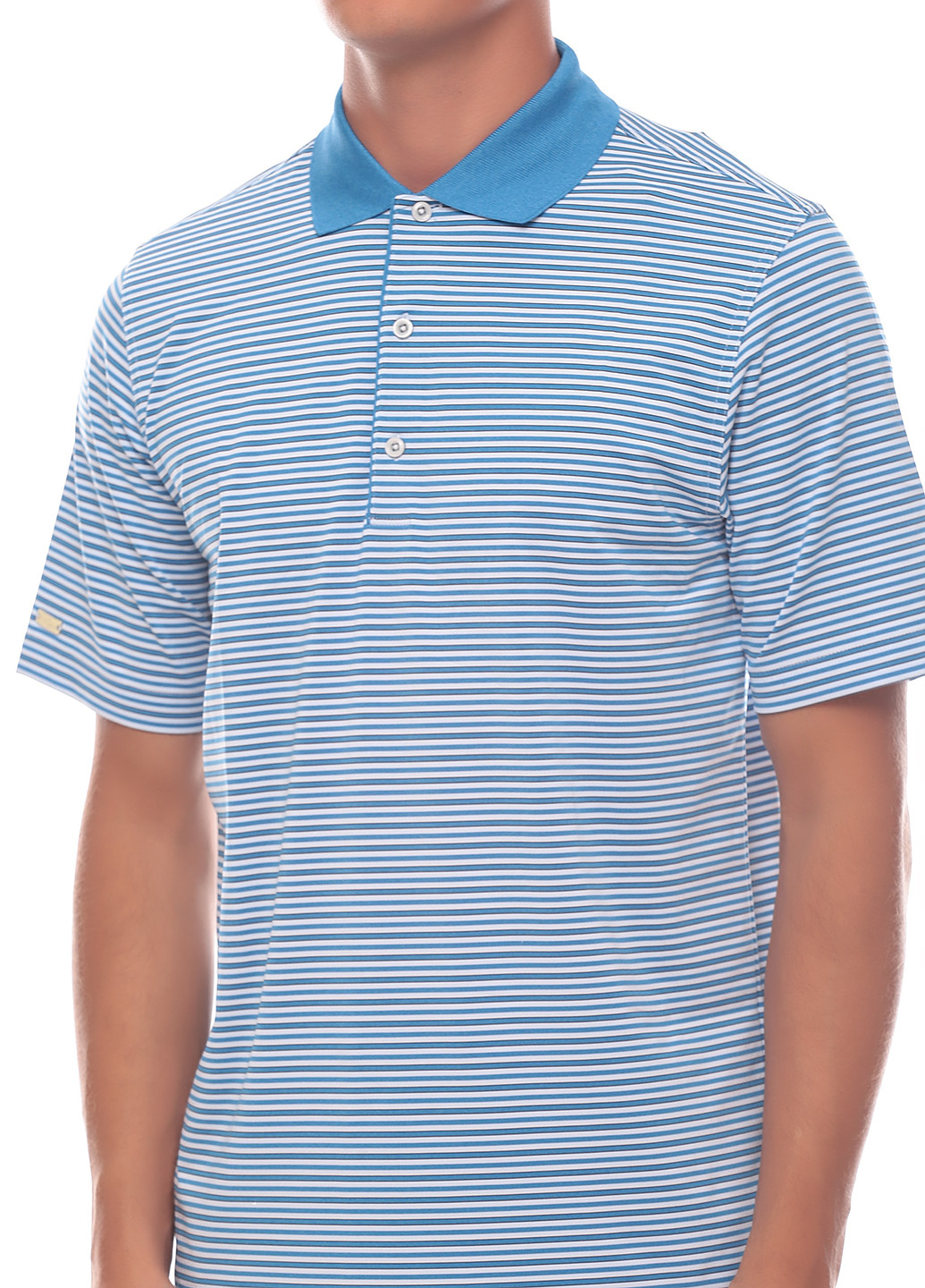 Голубой футболка-поло для мужчин Greg Norman