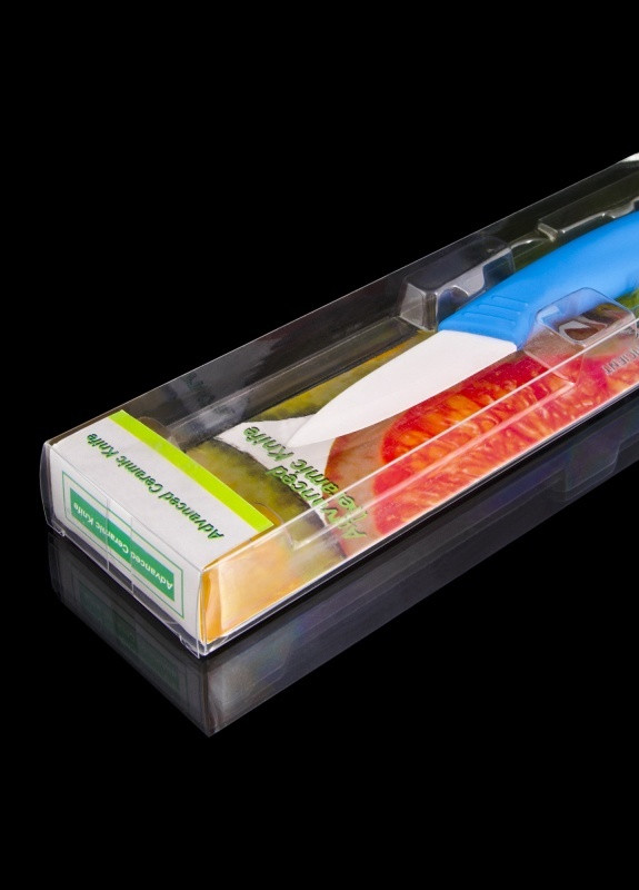 Ніж для очищення овочів керамічний, лезо 8cm NS7KN7/BLUE Lora (253926169)