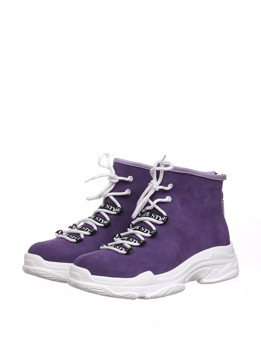Фиолетовые демисезонные кроссовки Fabiani