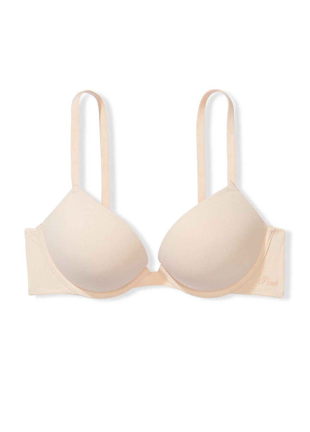 Бежевий демісезонний комплект (бюстгальтер, трусики) Victoria's Secret