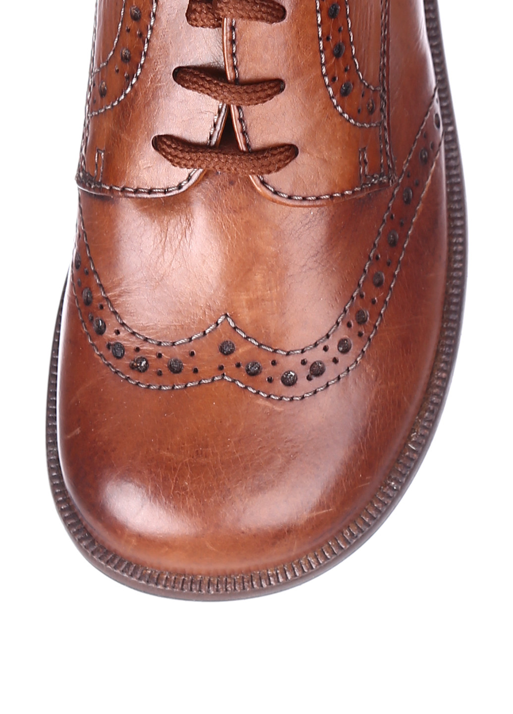 Коричневые туфли со шнурками Gallucci