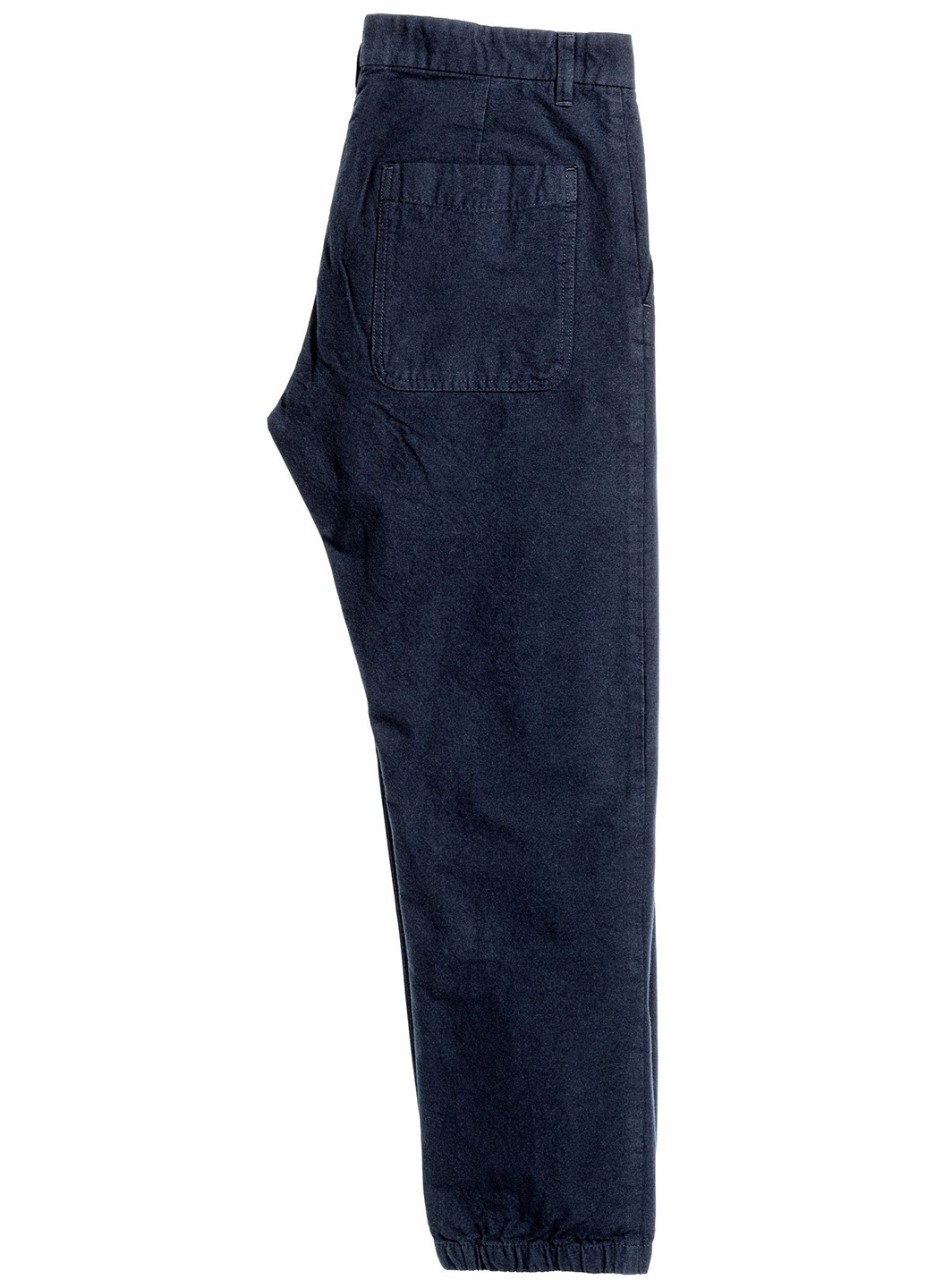 Темно-синие кэжуал демисезонные джоггеры брюки H&M