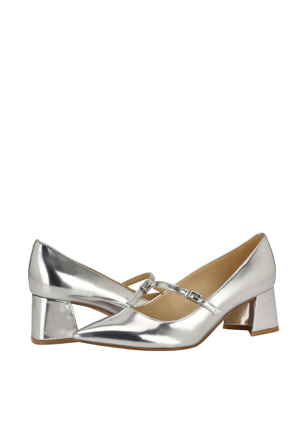 Guess Туфлі мері джейн сріблястий з штучна шкіра, сша — демісезон (349508157)