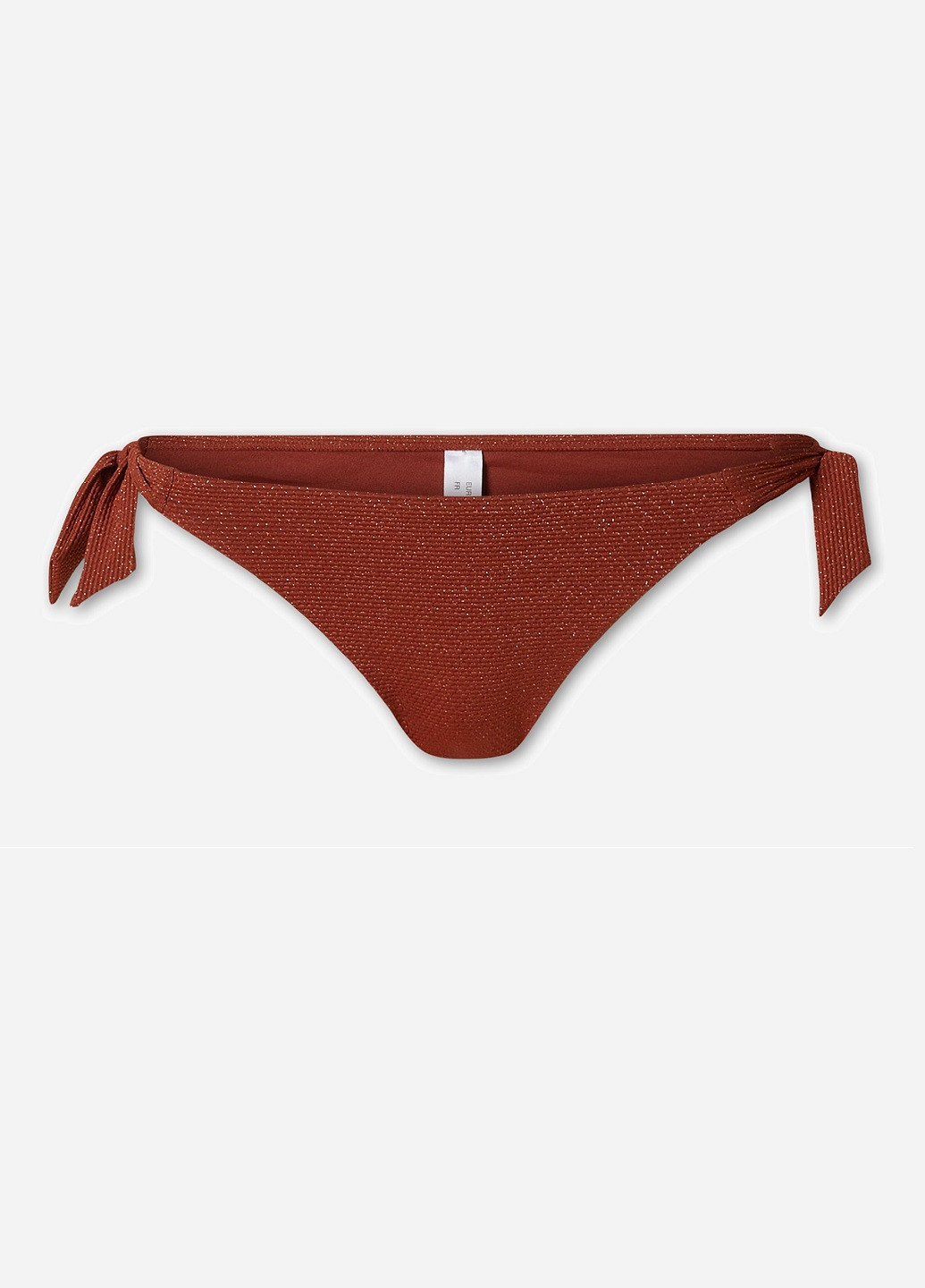 Коричневые купальные трусики однотонные C&A