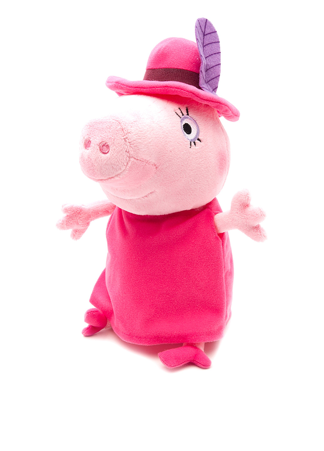 Мягкая игрушка - мама свинка в шляпе (30 см) Peppa (17777660)