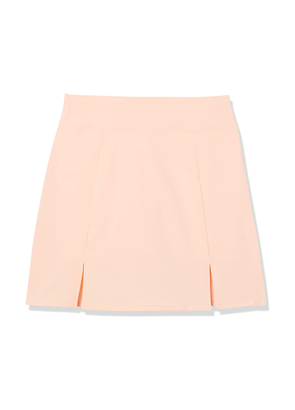 Персиковая спортивная однотонная юбка Amazon Essentials а-силуэта (трапеция)