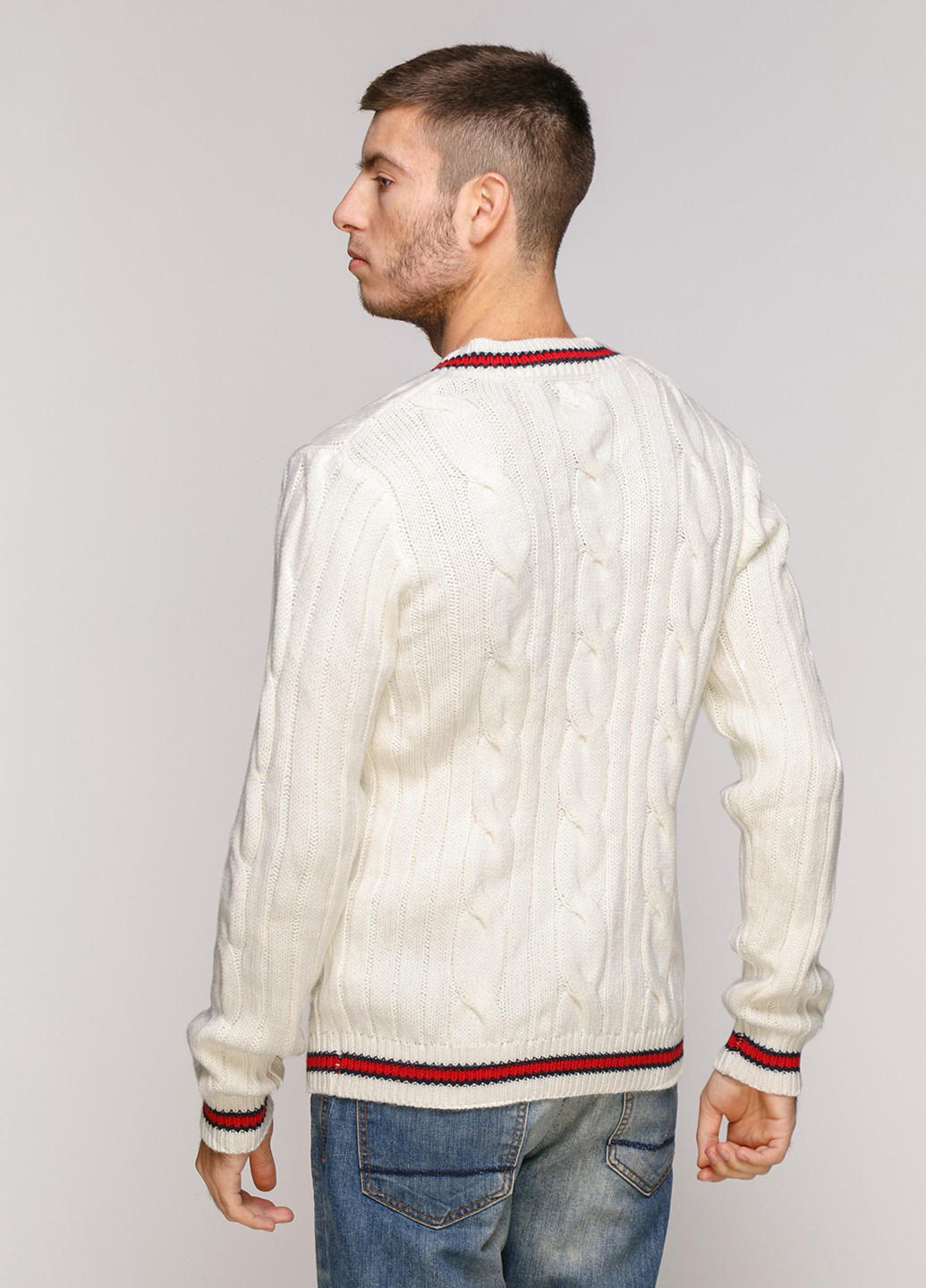 Білий демісезонний пуловер пуловер Terranova
