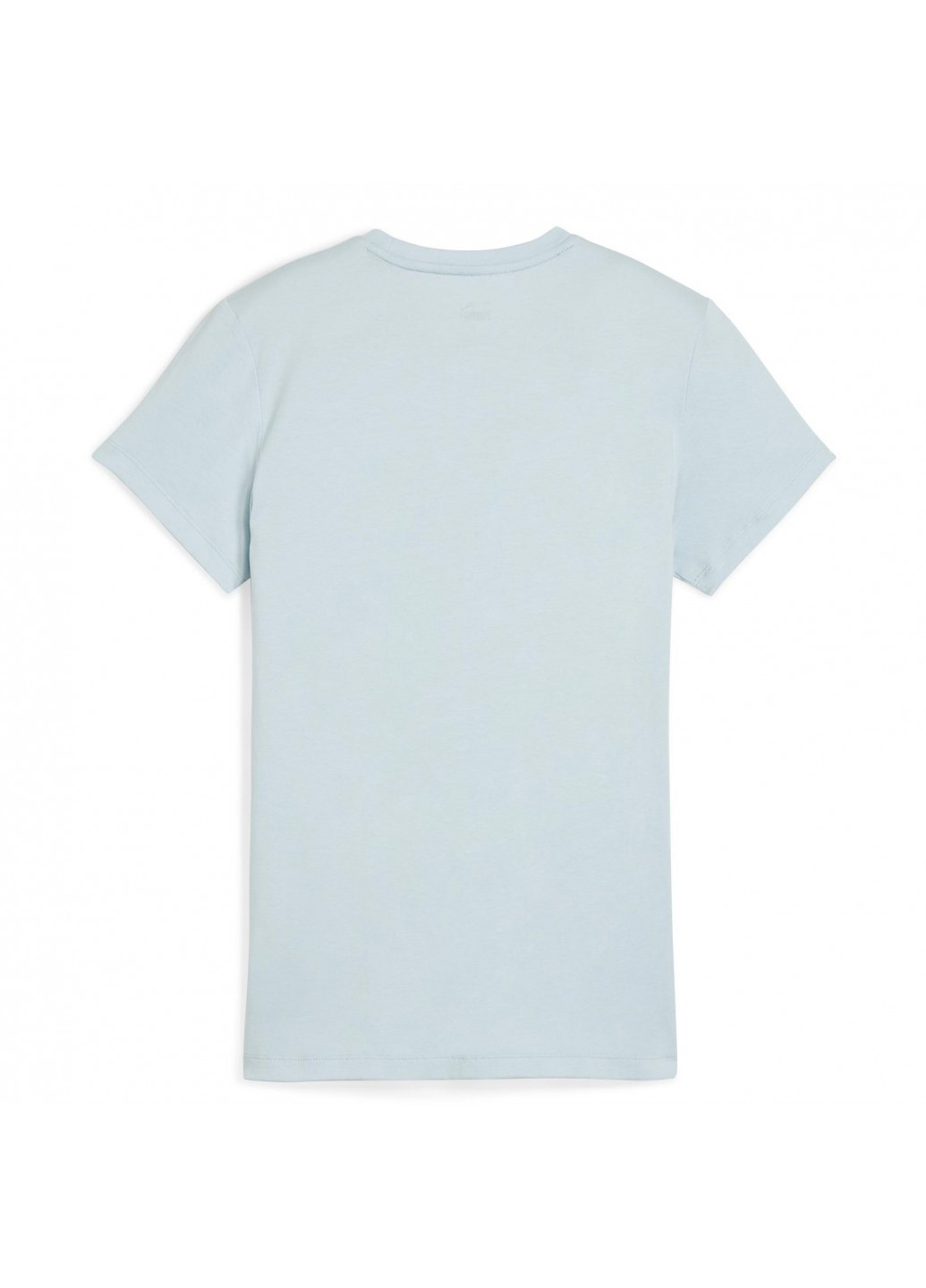 Блакитна літня футболка Puma ESS Logo Tee