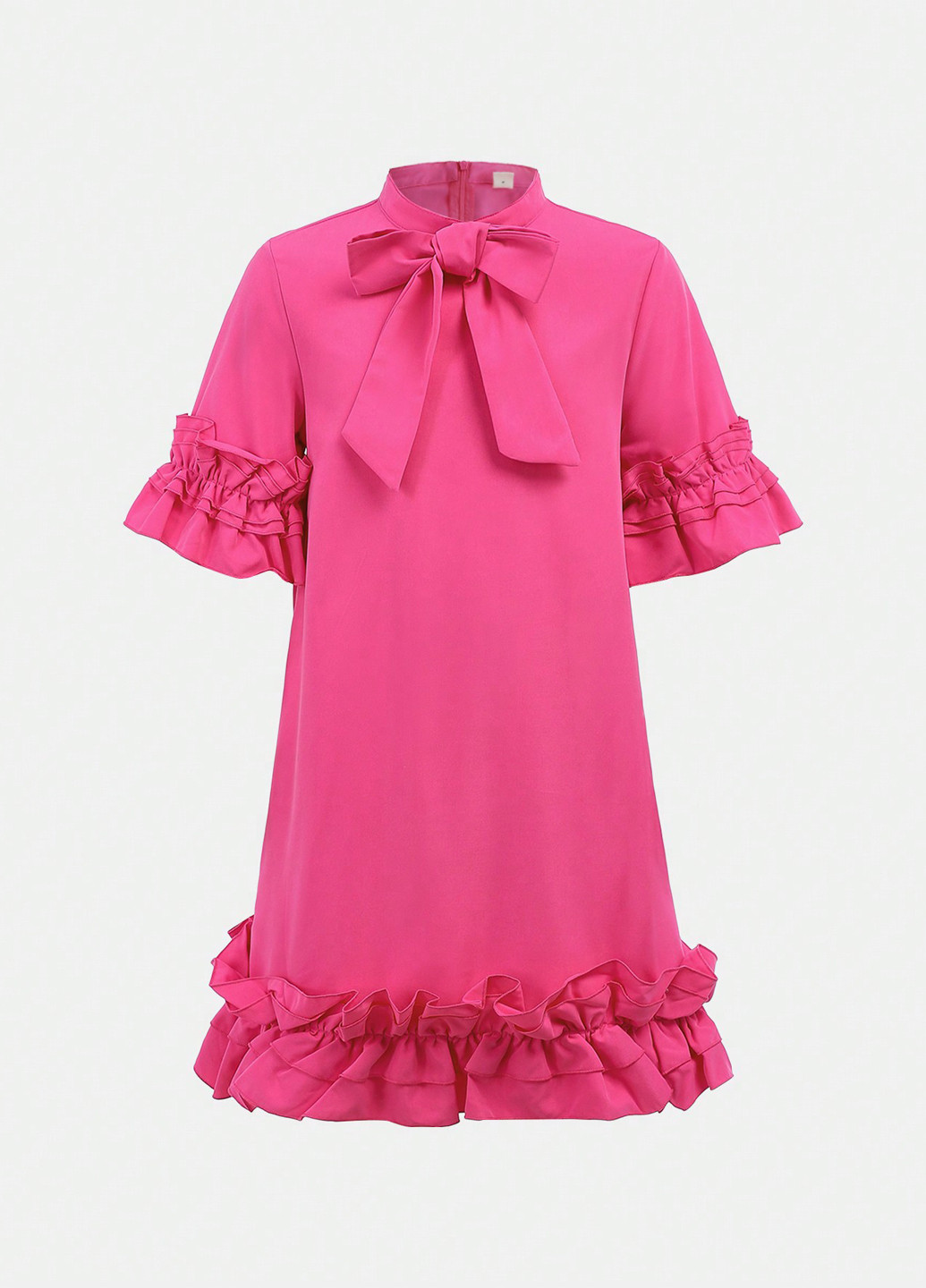 Фуксия платье SHEIN (366258325)