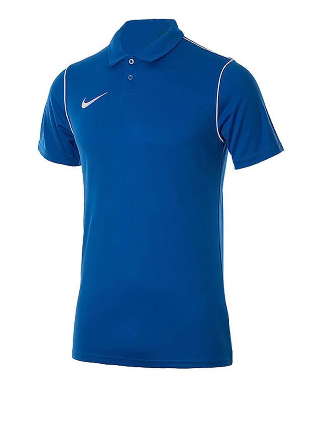 Синяя футболка-поло bv6879-463 для мужчин Nike с логотипом