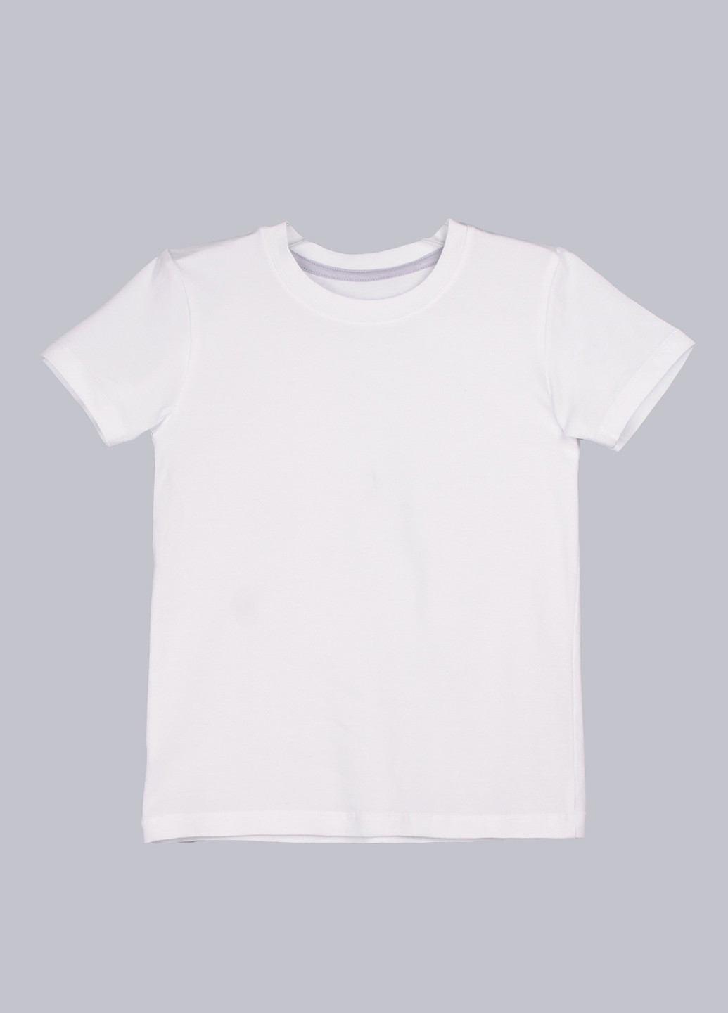 Белая летняя футболка с коротким рукавом Kosta
