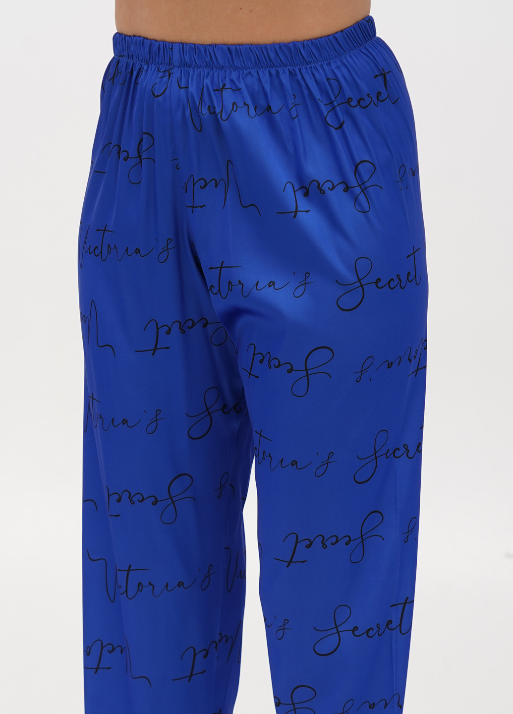 Синя всесезон піжама (сорочка, штани) рубашка + брюки No Brand