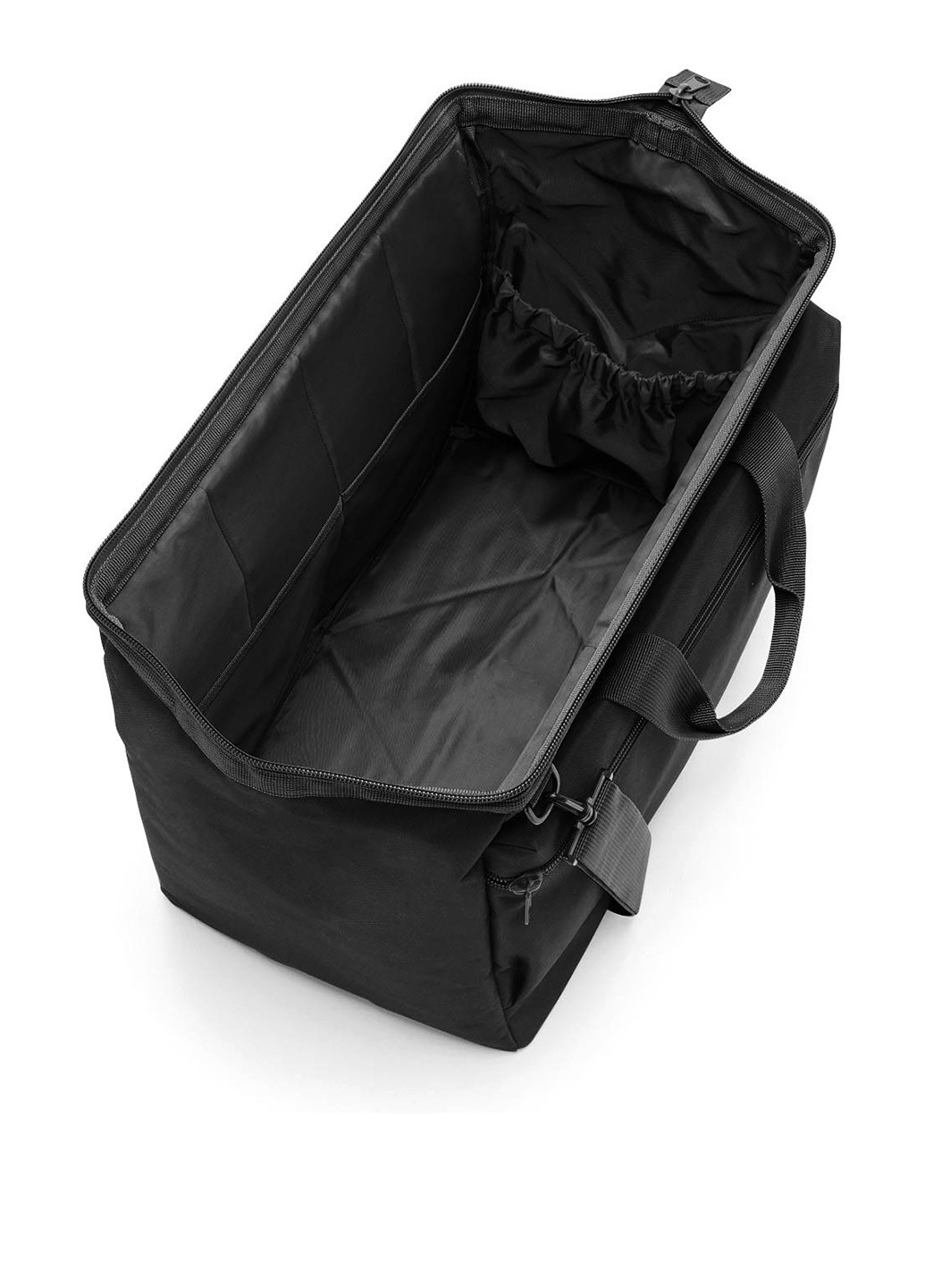 Дорожняя сумка Reisenthel однотонная чёрная кэжуал
