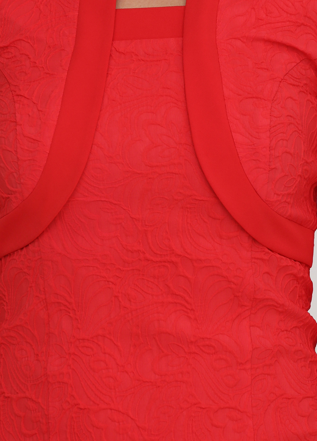Красное кэжуал платье PUBLIC&PRIVATE by Madame Cherie однотонное