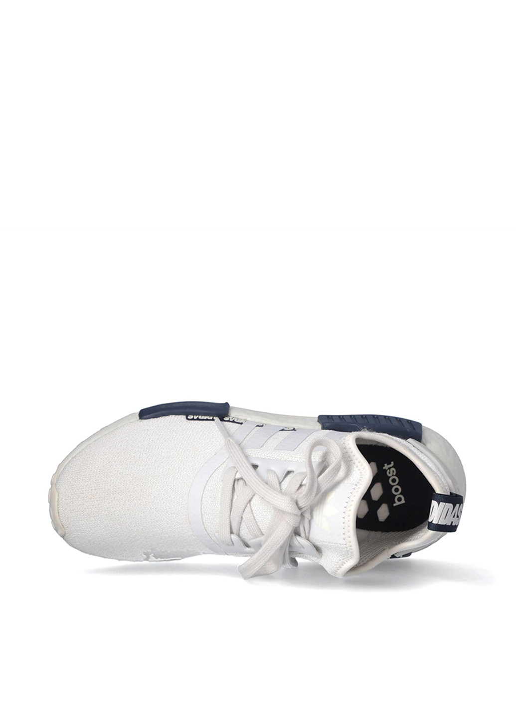 Білі осінні кросівки adidas NMD_R1
