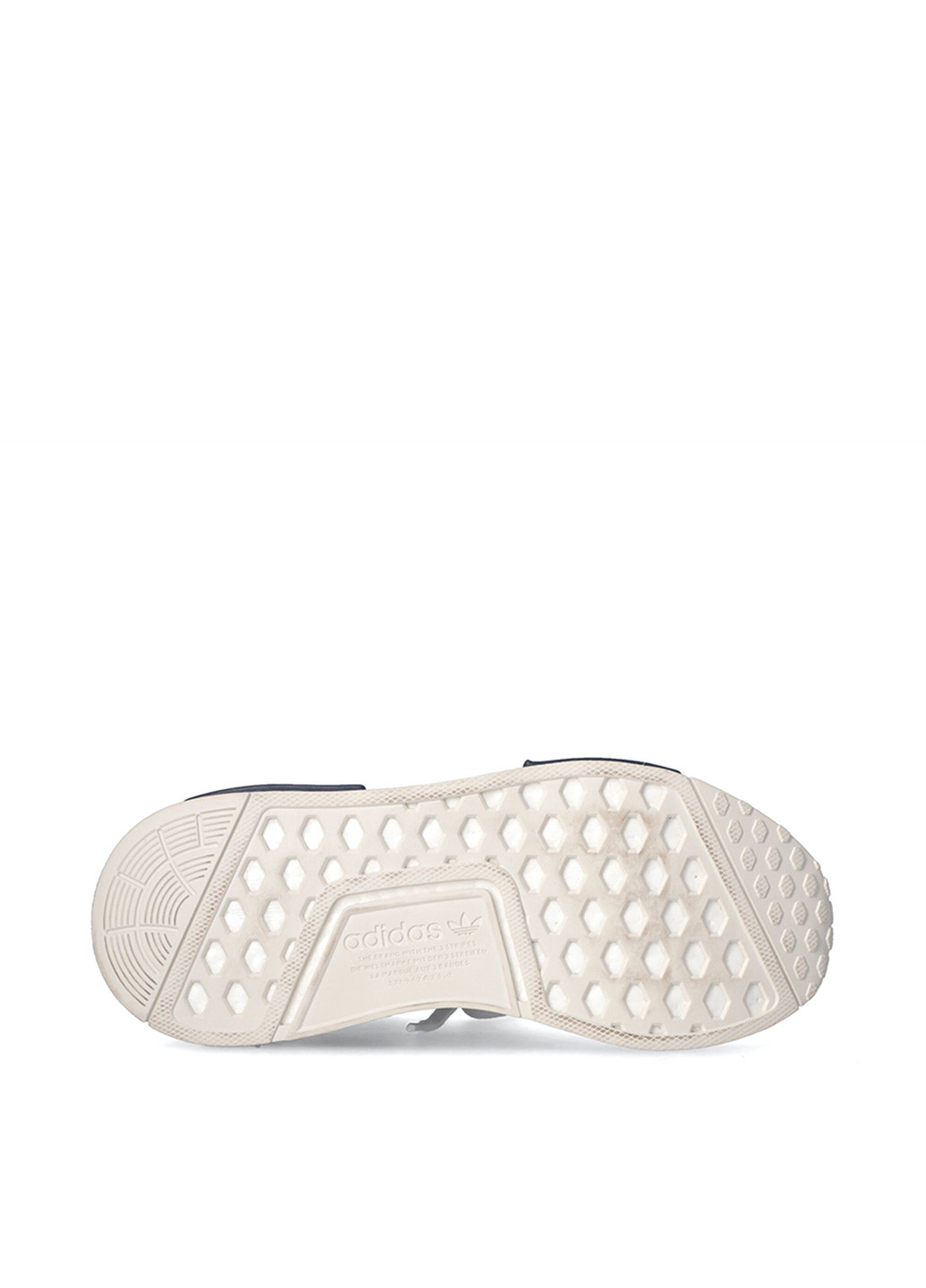 Белые демисезонные кроссовки adidas NMD_R1