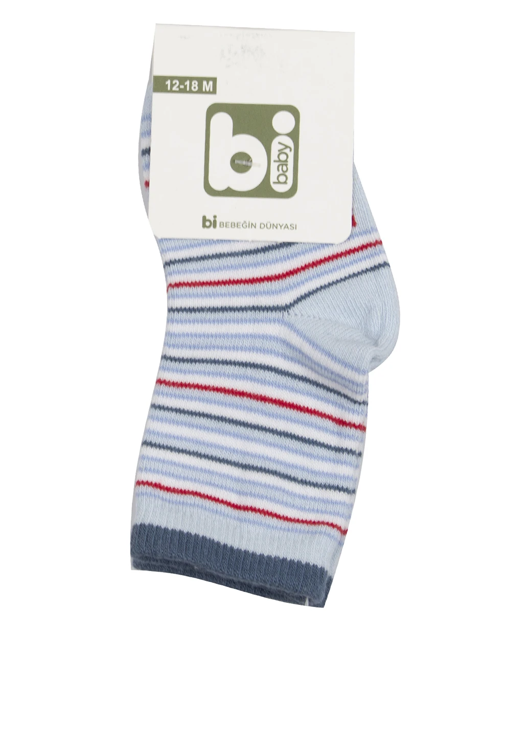 Голубые носки BiBaby полоска (139392306)