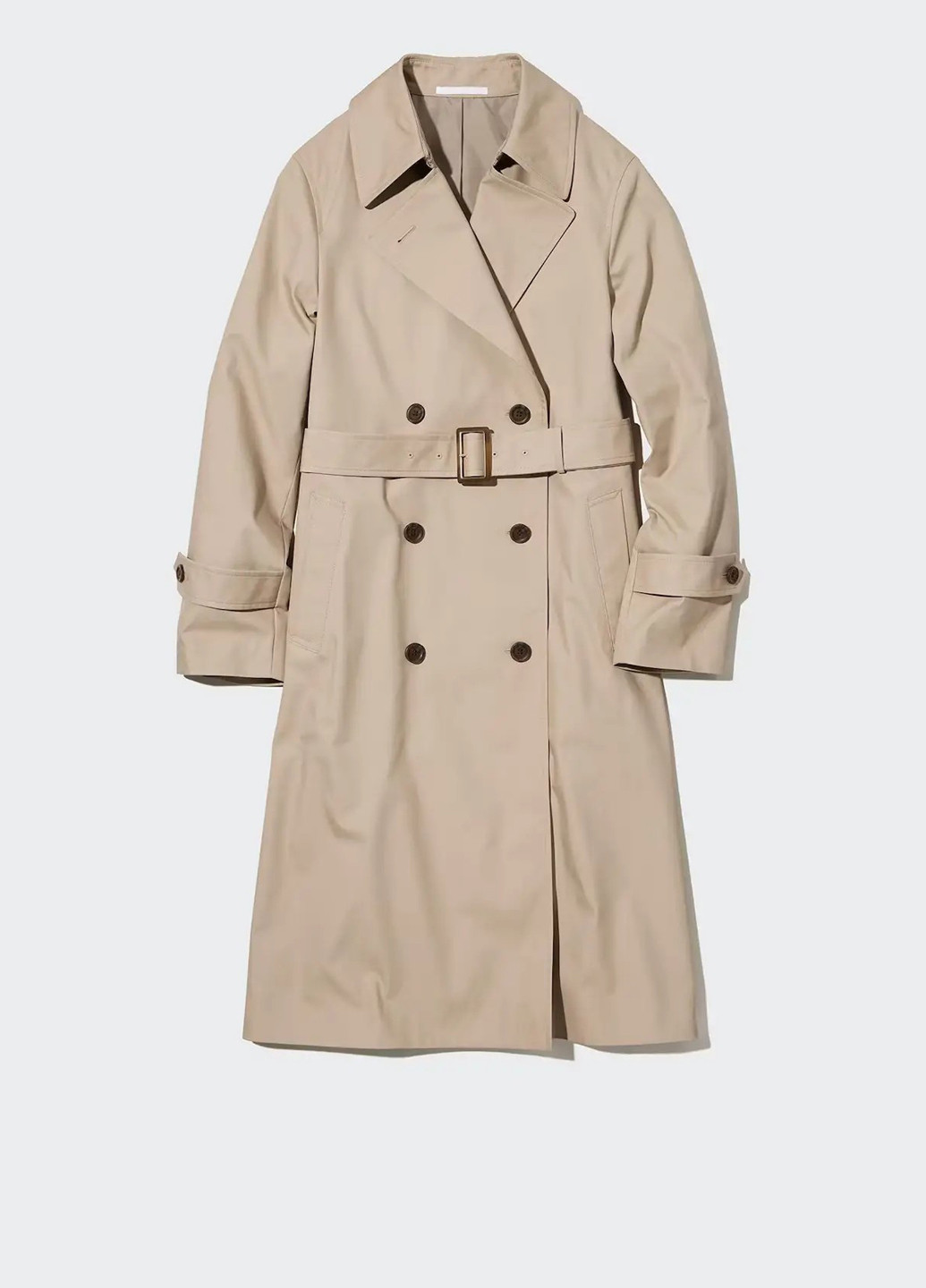 Плащ Uniqlo тренчкот на гудзиках демісезон (364794519)