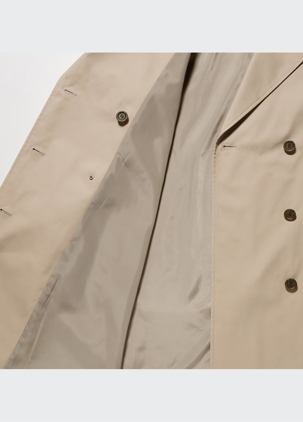 Плащ Uniqlo тренчкот на гудзиках демісезон (364794519)