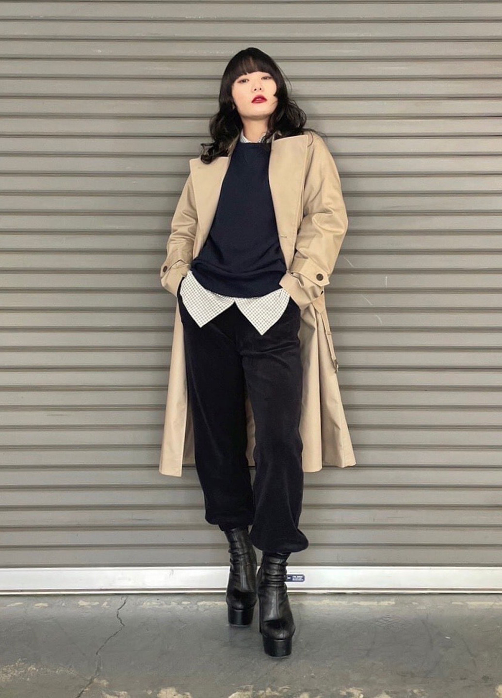 Плащ Uniqlo тренчкот на гудзиках демісезон (364794519)