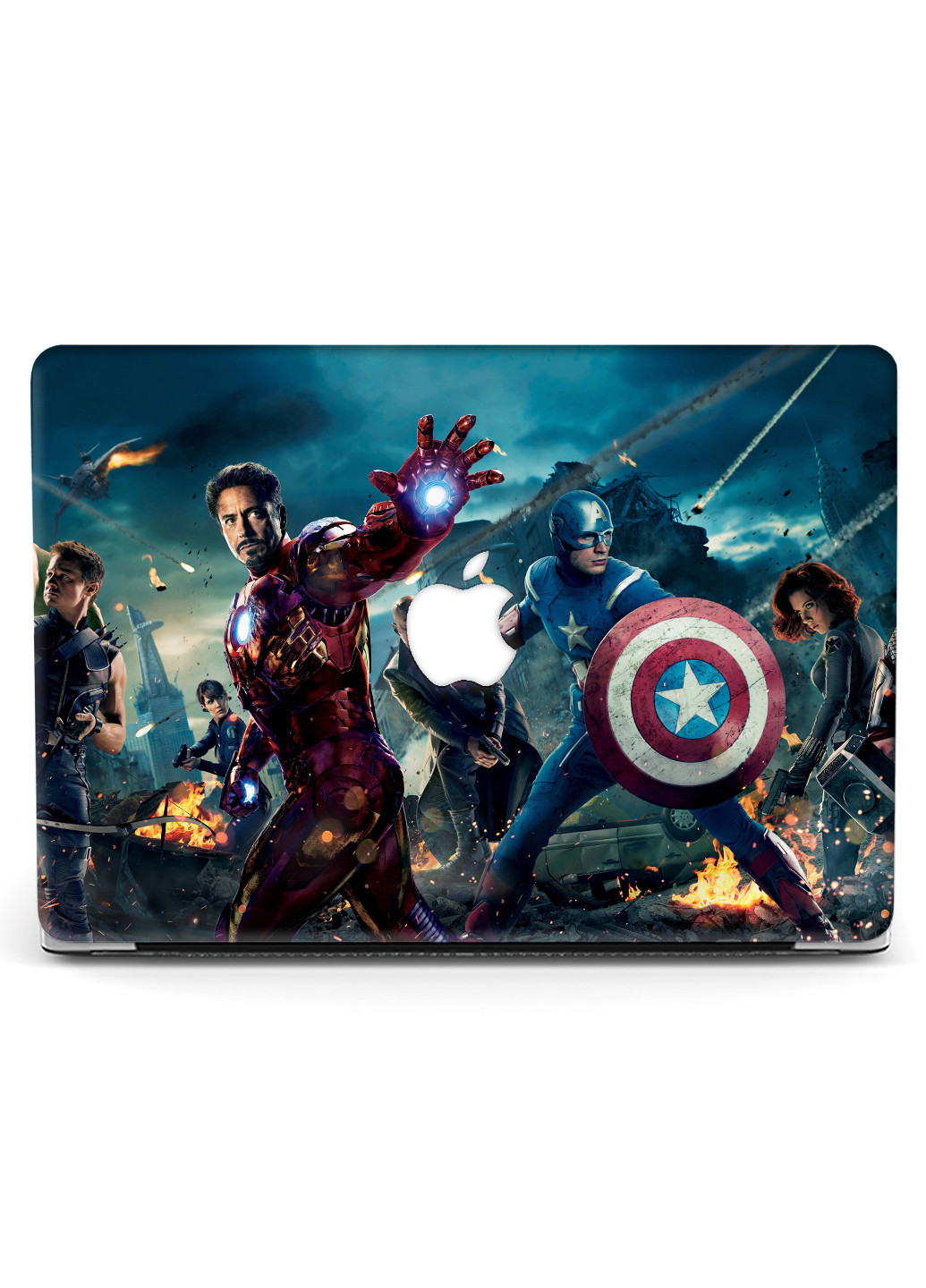 Чехол пластиковый для Apple MacBook Pro 13 A1278 Марвел (Marvel) (6347-1695) MobiPrint (218528663)