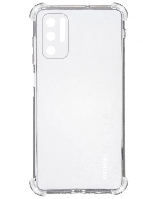 TPU чехол Ease logo усиленные углы для Xiaomi Redmi Note 10 5G / Poco M3 Pro Бесцветный (прозрачный) (is_00000048345_1) Getman (237824482)