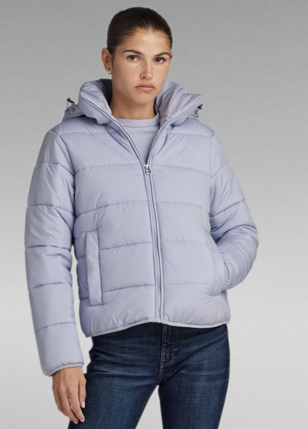 Блакитна демісезонна куртка куртка-піджак G-Star Raw