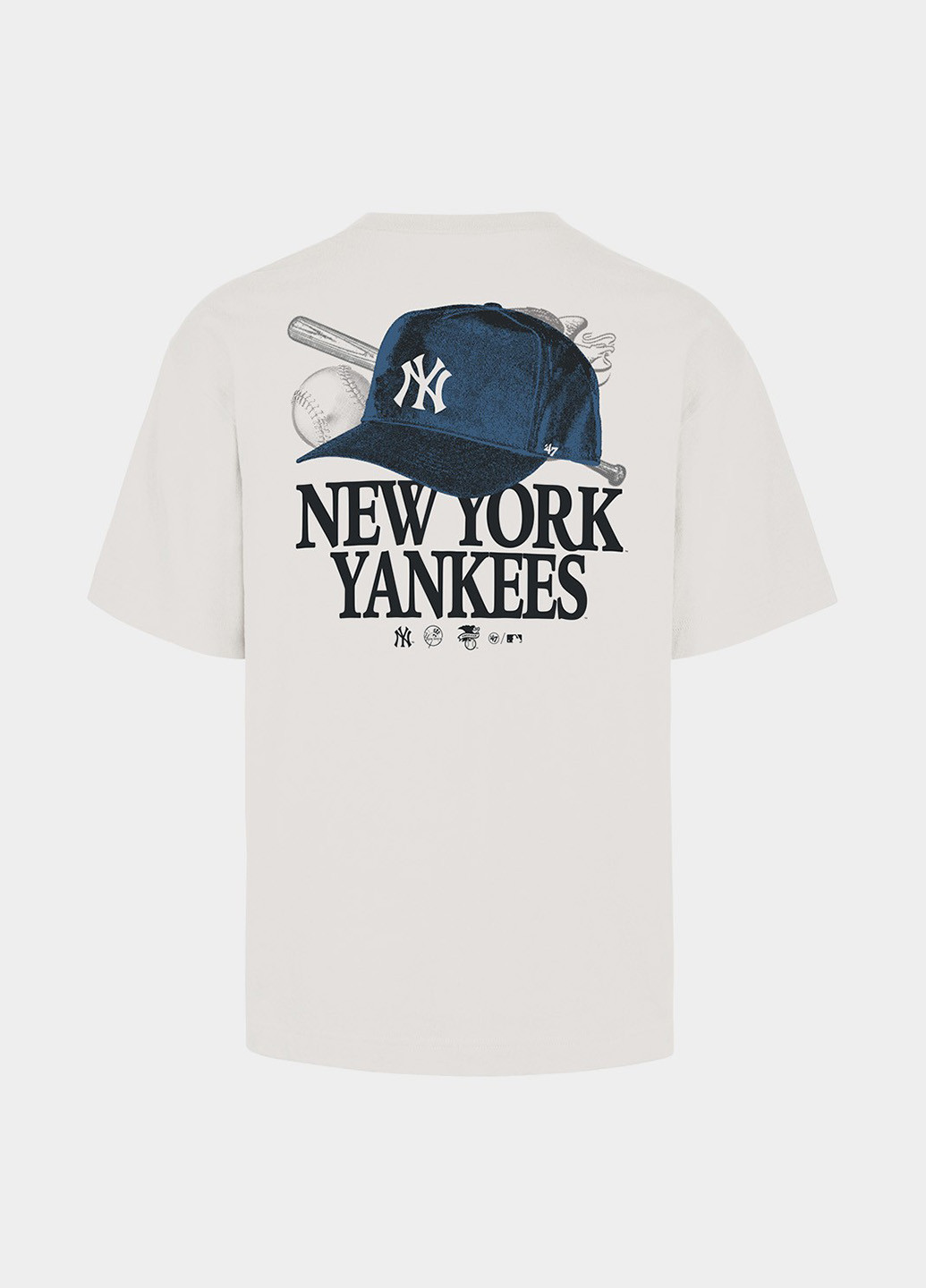 Футболка 47 Brand NEW YORK YANKEES IN THE PAPER (331601924)