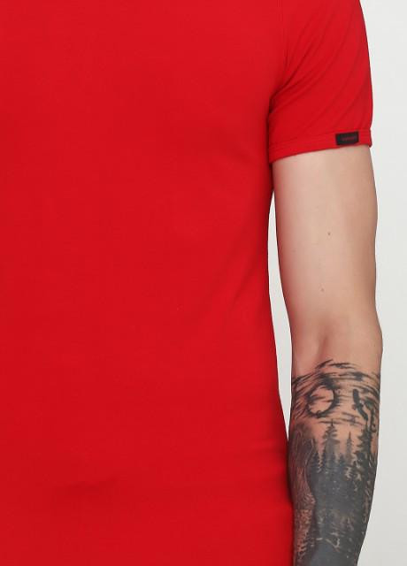Темно-червона футболка чоловіча high emotion m червоний 532 Cornette