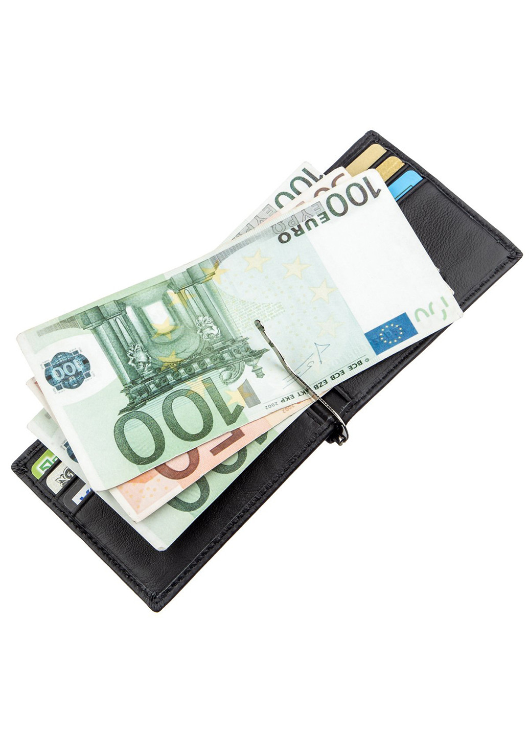 Мужской кожаный зажим для купюр 11,5х8,5х1 см st leather (253174170)