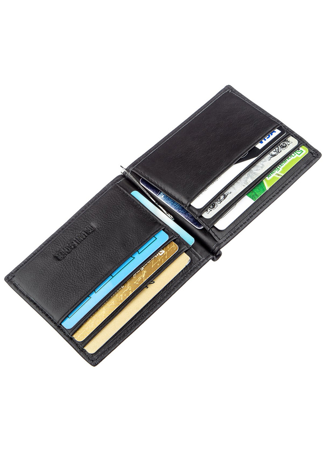 Мужской кожаный зажим для купюр 11,5х8,5х1 см st leather (253174170)