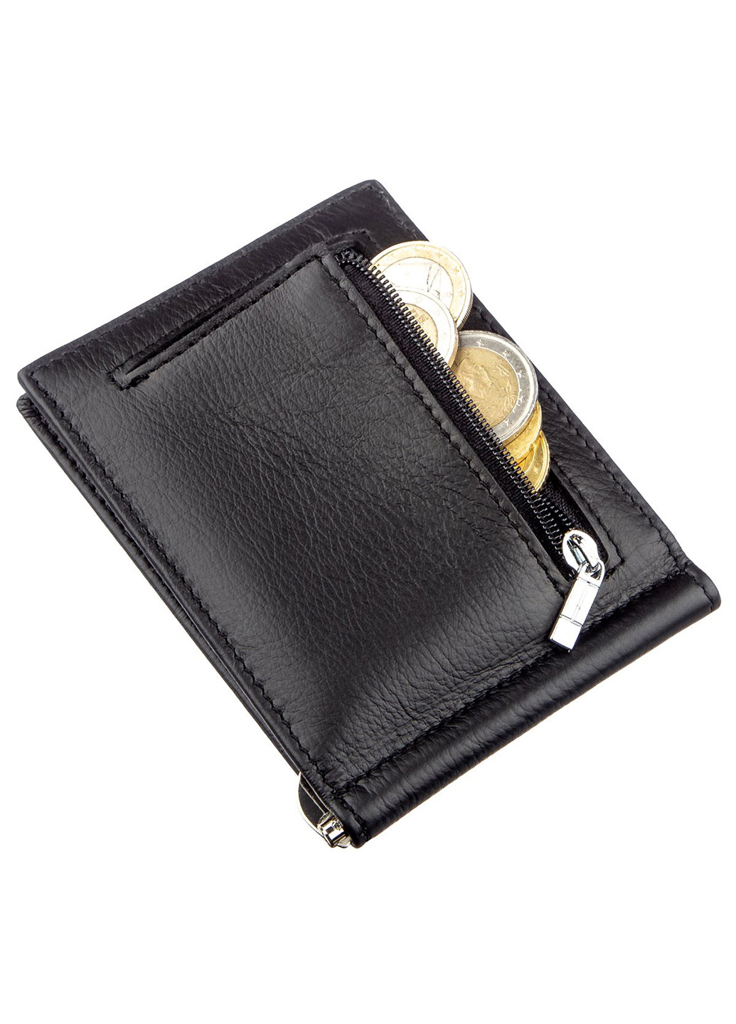 Мужской кожаный зажим для купюр 11,5х8,5х1 см st leather (253174170)