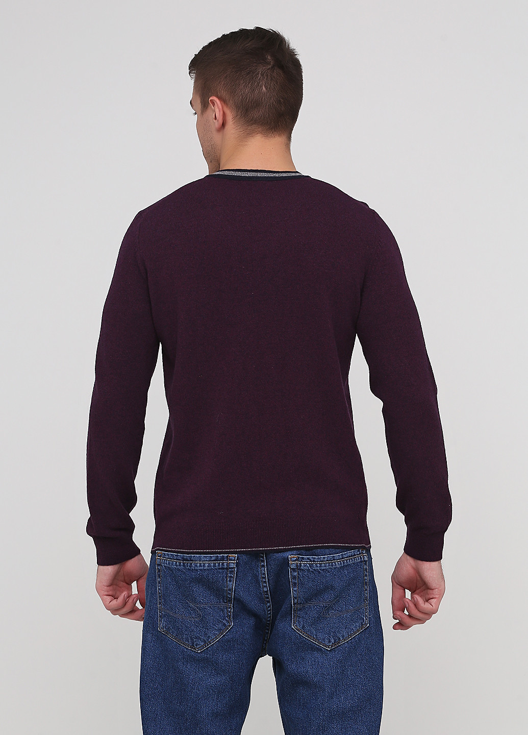 Сливовий демісезонний пуловер пуловер Hugo Boss