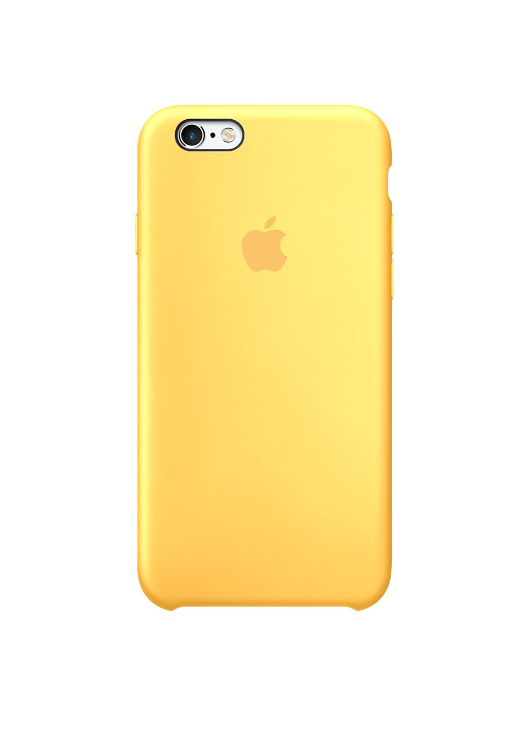 Чехол Silicone Case iPhone 6s/6 Plus yellow RCI (220821565)