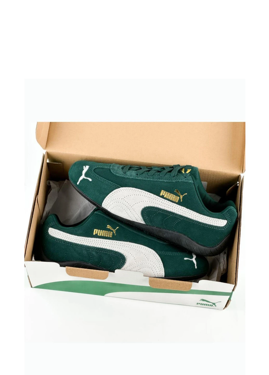 Кросівки 398846-12 Puma Speedcat OG Dark зелені всесезони (341248943)