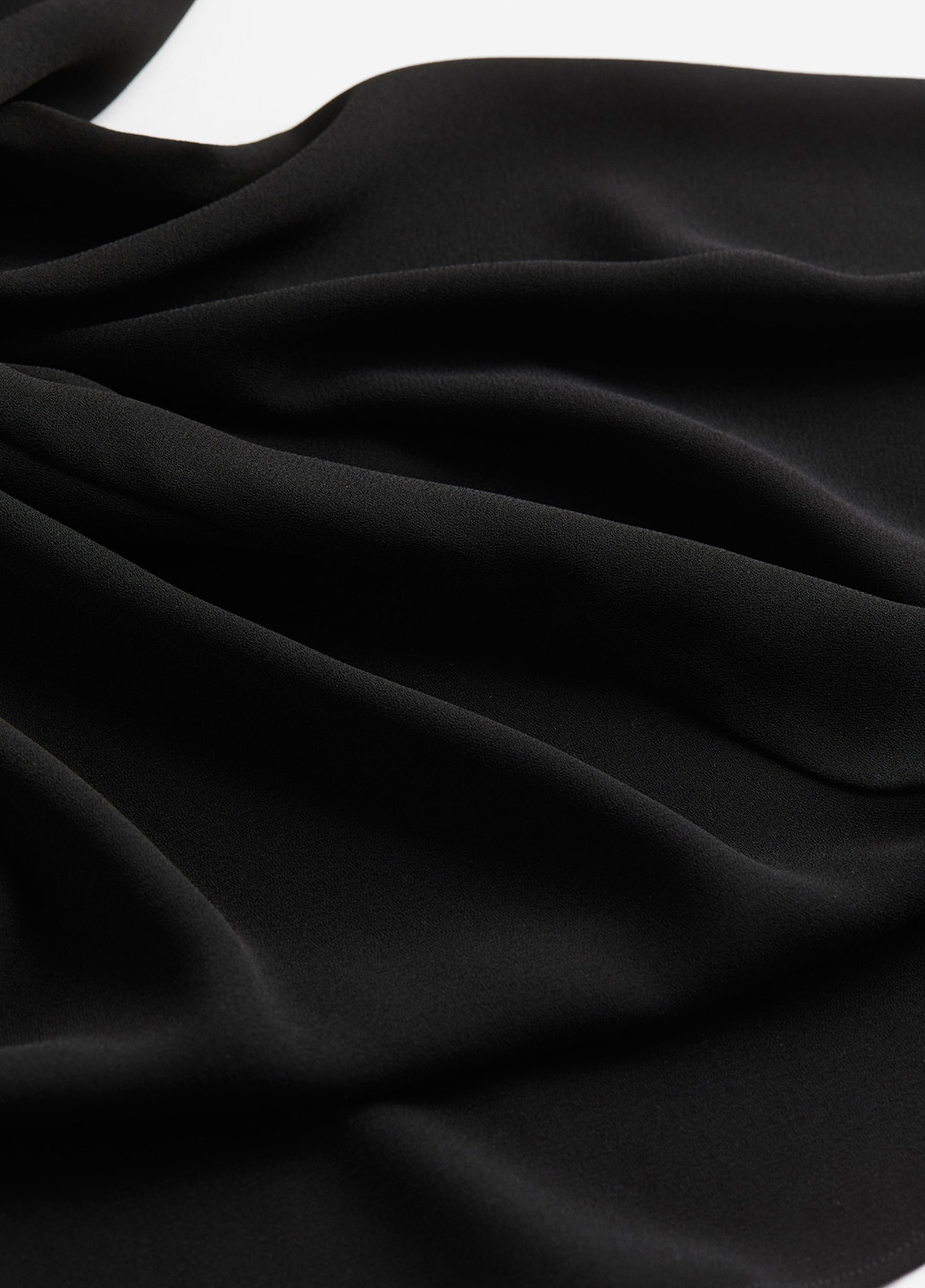 Чорна кежуал сукня а-силует H&M однотонна