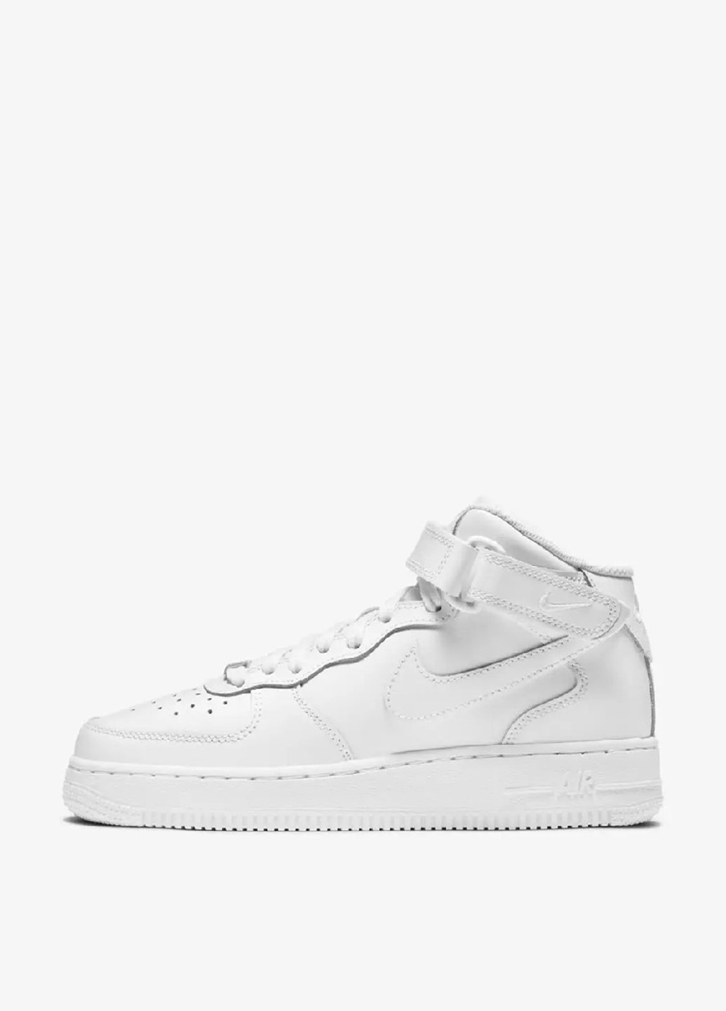 Белые демисезонные кроссовки dh2933-111_2024 Nike AIR FORCE 1 MID LE Gs
