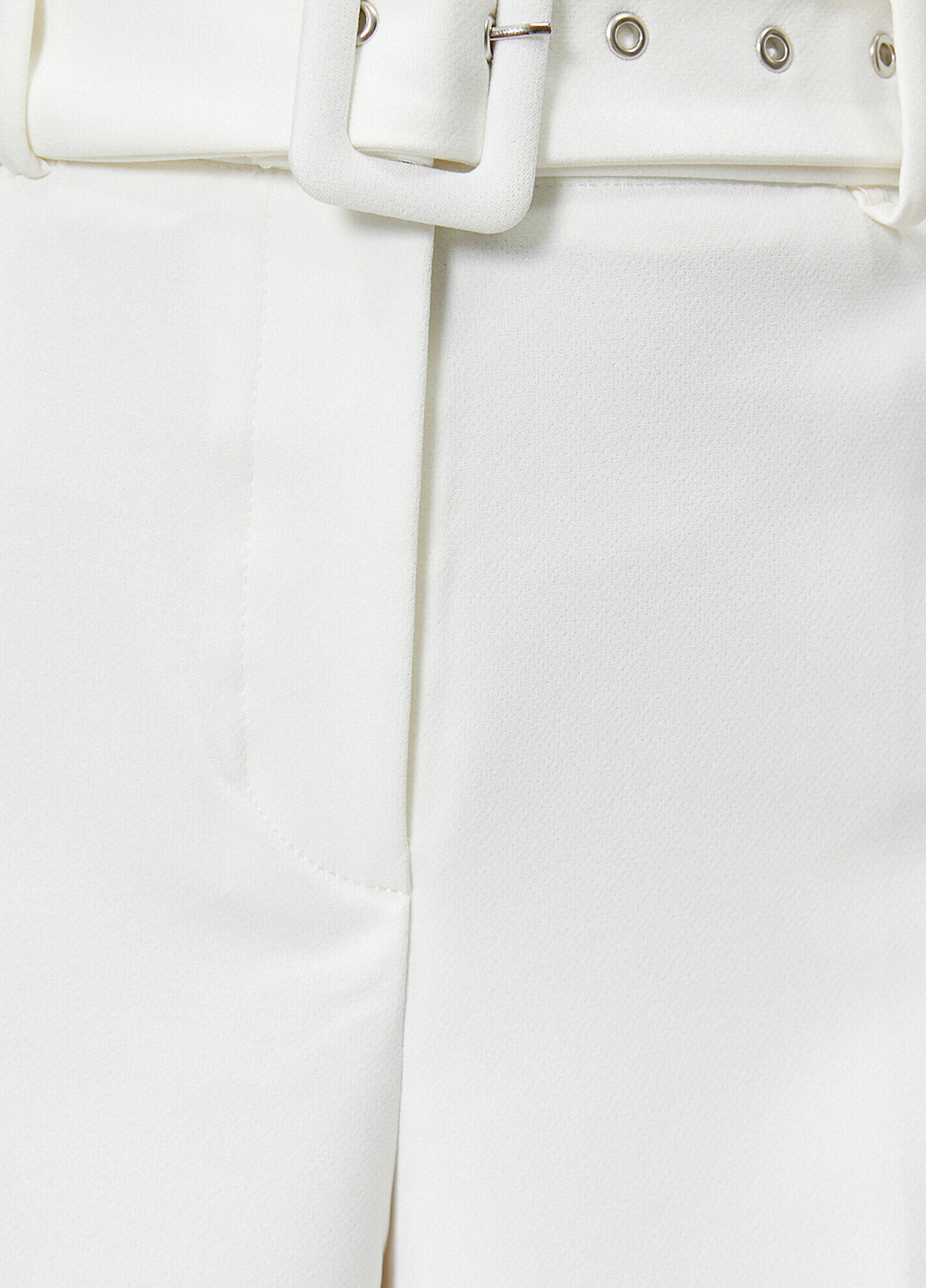 Белые кэжуал демисезонные кюлоты брюки KOTON