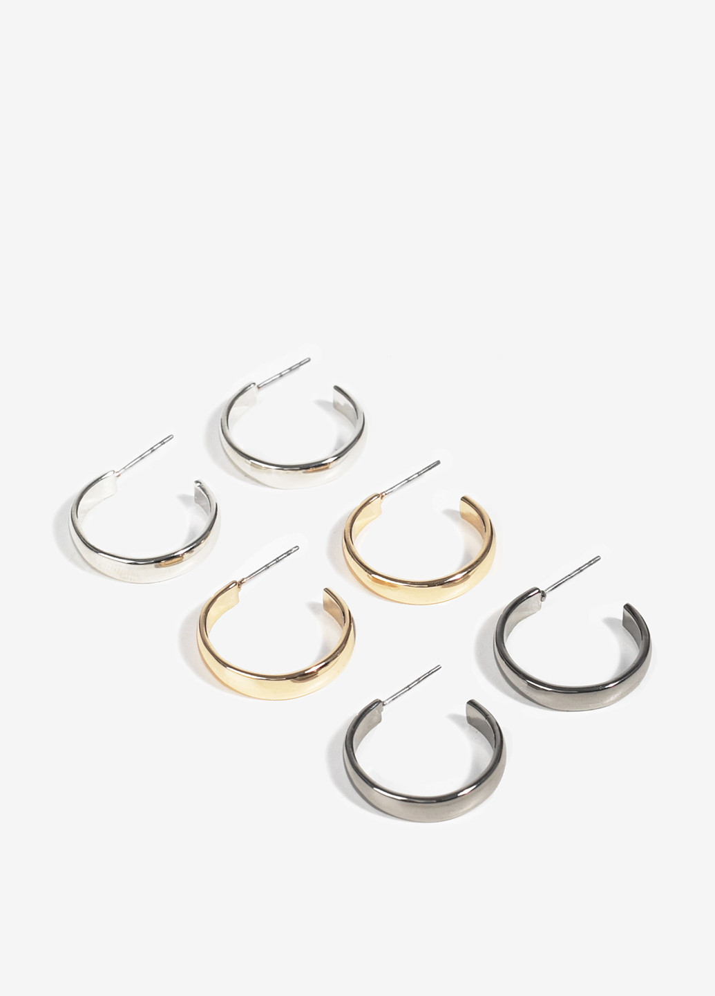 Серьги (3 пары) Parfois (290590225)