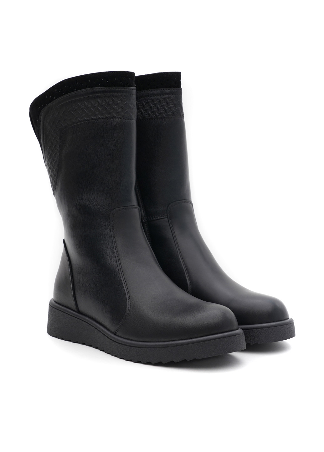 Зимние сапоги Varvara с тиснением