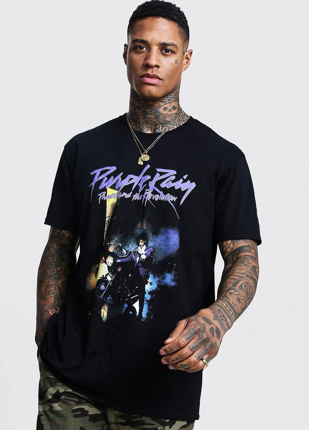 Черная футболка Boohoo