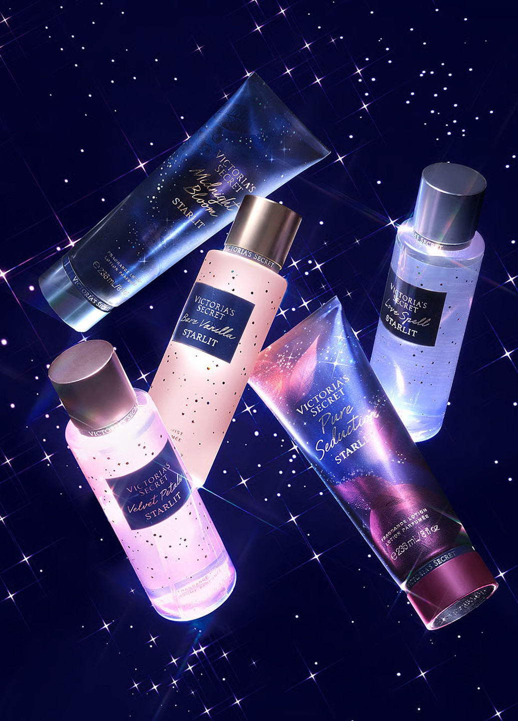 Лосьон Love Spell Starlit, 236 мл Victoria's Secret (329198472)