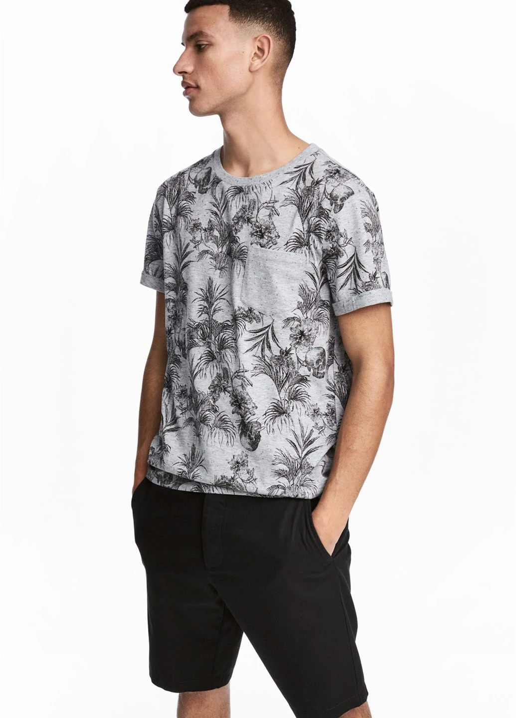 Сіра футболка H&M